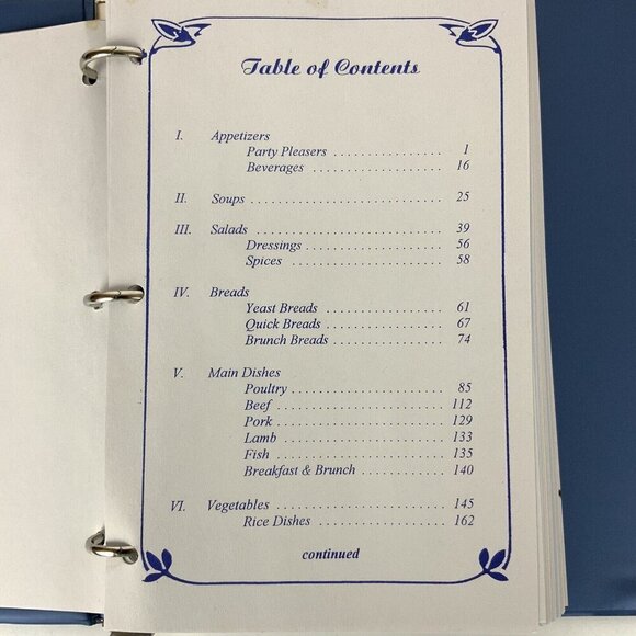 Seasoned With Grace Cookbook 1993 Ring Binder Grace Bible Church College Station - Picture 5 of 16